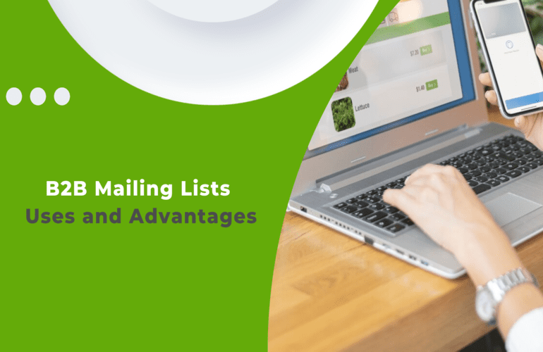 B2B Mailing Lists Uses and Advantages
