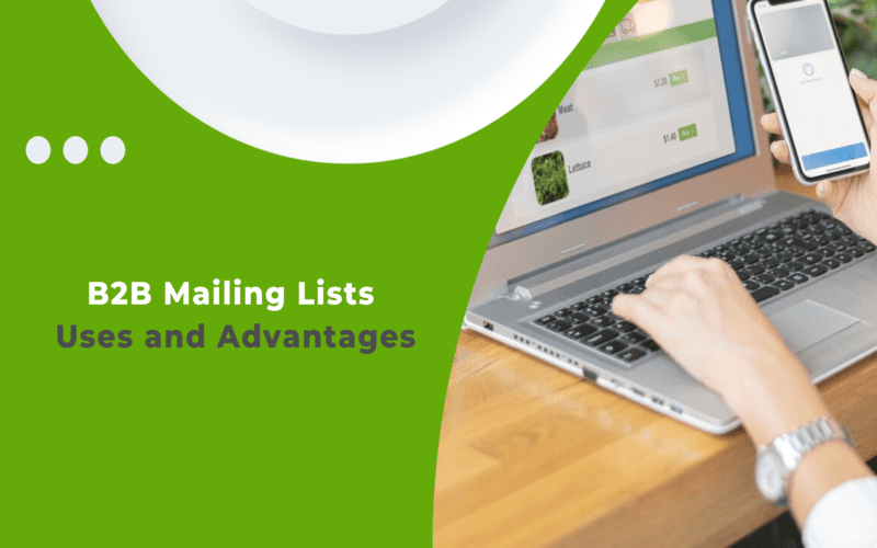 B2B Mailing Lists Uses and Advantages